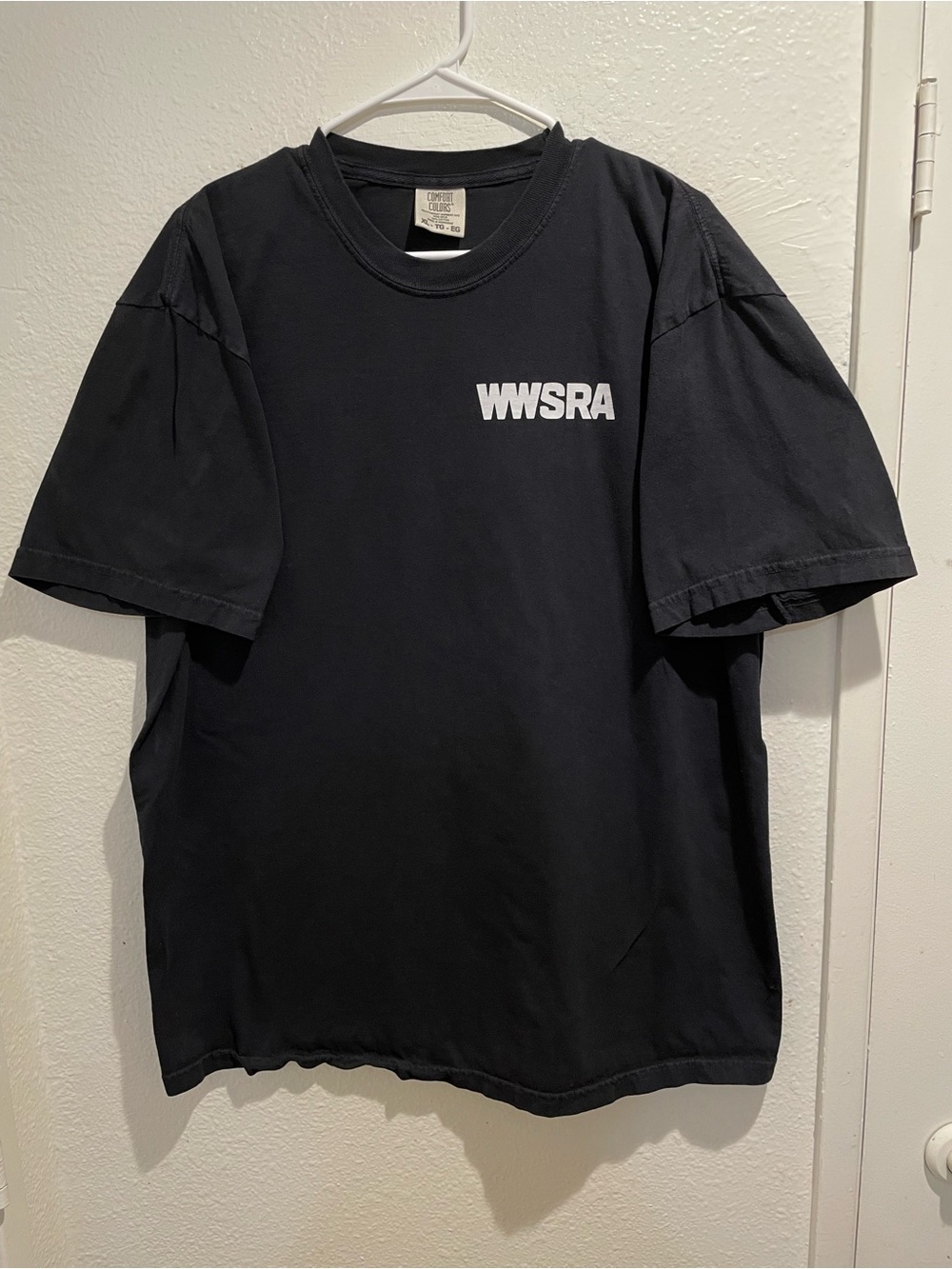 Comfort Colors WWSRA 2024 2025 Tour Graphic Black T-Shirt Men's XL Snowsports